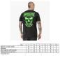 Preview: Hardcore United T-Shirt "Skully" black/green