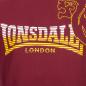 Preview: Lonsdale T-Shirt "Melplash" black oxblood