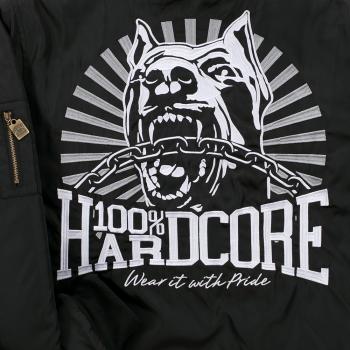 100_procent_hardcore_bomberjacket_classic_logo