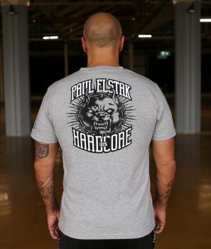 100% Hardcore - Lstk T-Shirt "Rage" grau (s/xl/3xl/4xl)