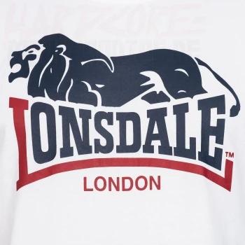 Lonsdale T-Shirt "Hopperton" weiss