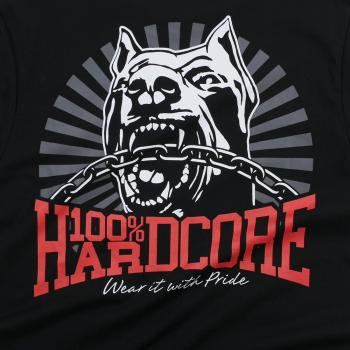 hardcore t-shirt classic detail