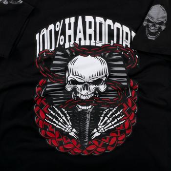 hardcore t-shirt detail