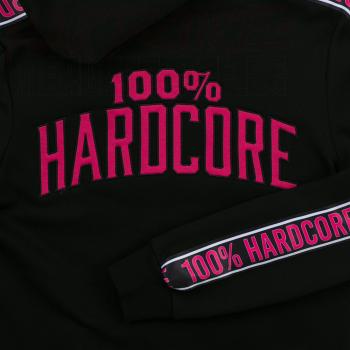100% Hardcore Lady Hooded Zipper - Tape