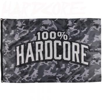100% Hardcore Fahne - Camou