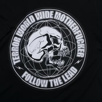 terrror hardcore t-shirt worldwide detail