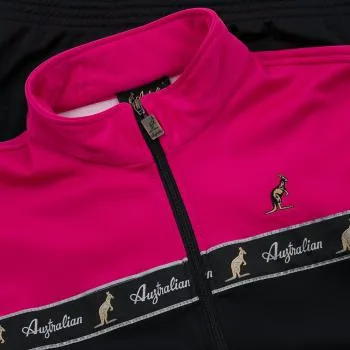 Australian Trackjacket "all over" black/pink (3.0)