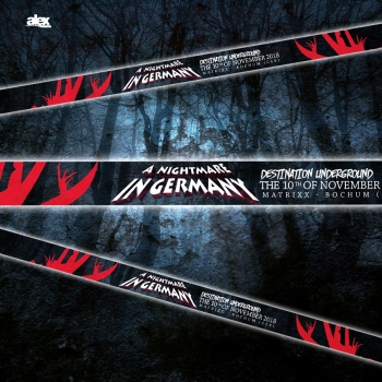 A Nightmare in Germany "Underground" Wristband