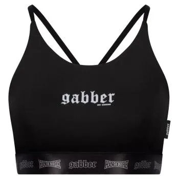 Gabber Lady Sport Top schwarz