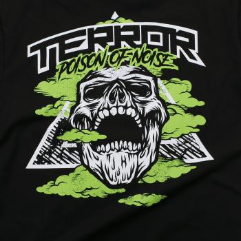 terrror hardcore t-shirt toxicated detail