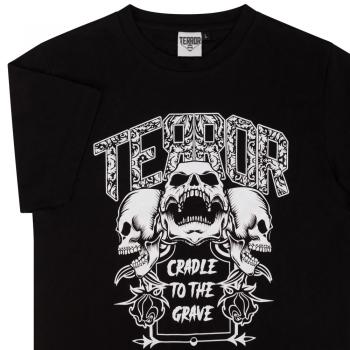 terrror hardcore t-shirt cradle to grave detail