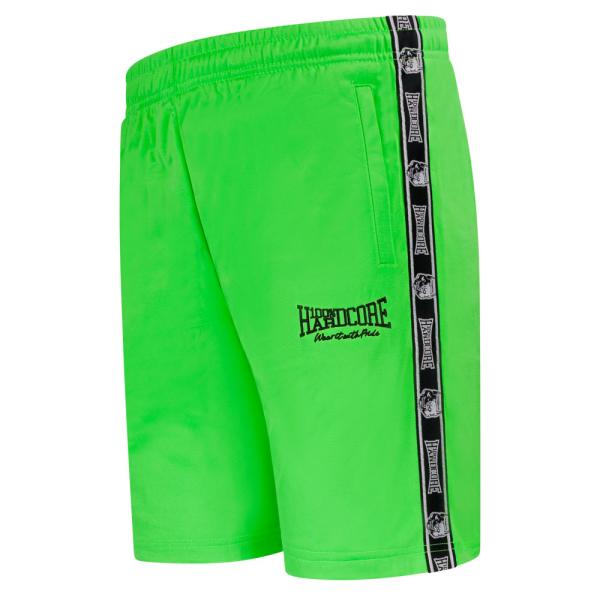 100_procent_hardcore_shorts_green_front