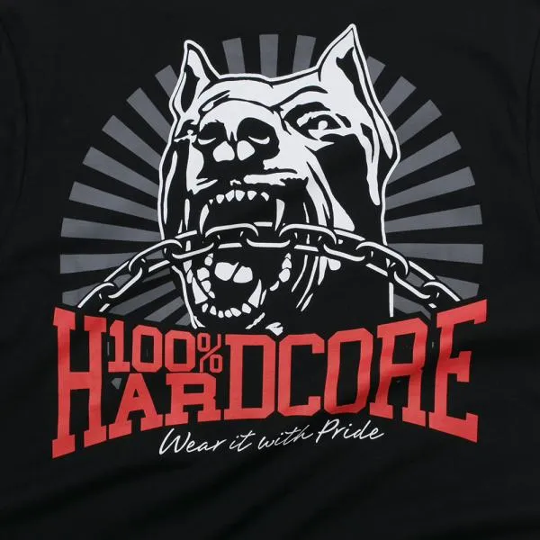 hardcore t-shirt classic detail