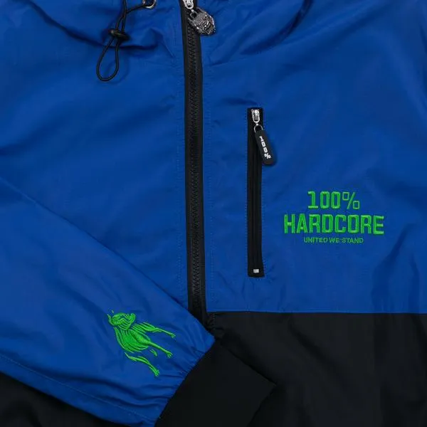 100 Procent Hardcore Windbreaker detail