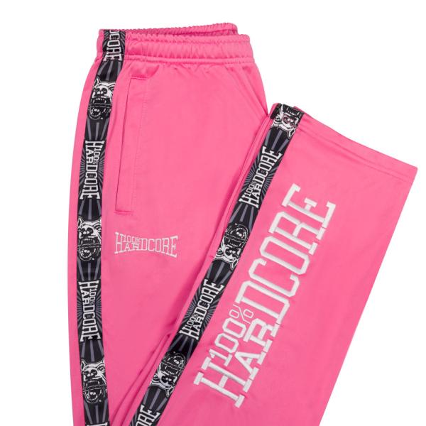 100_procent_hardcore_trackpants_pink_detail