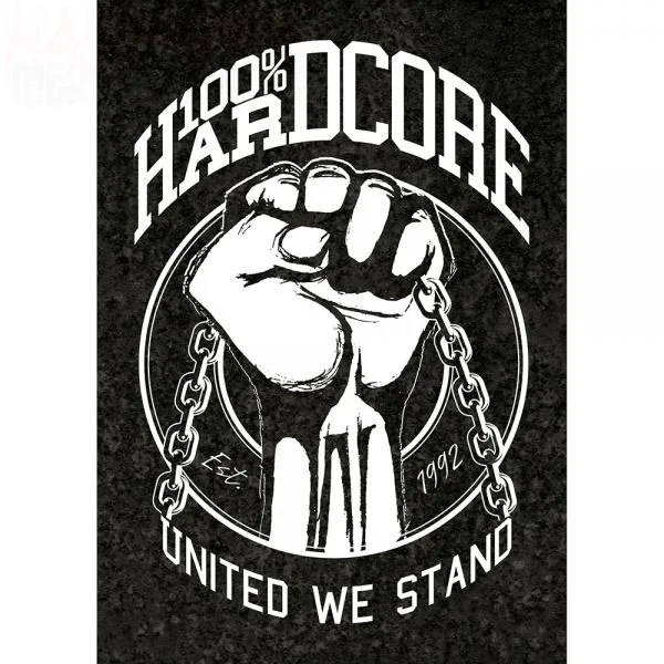 100% Hardcore Poster