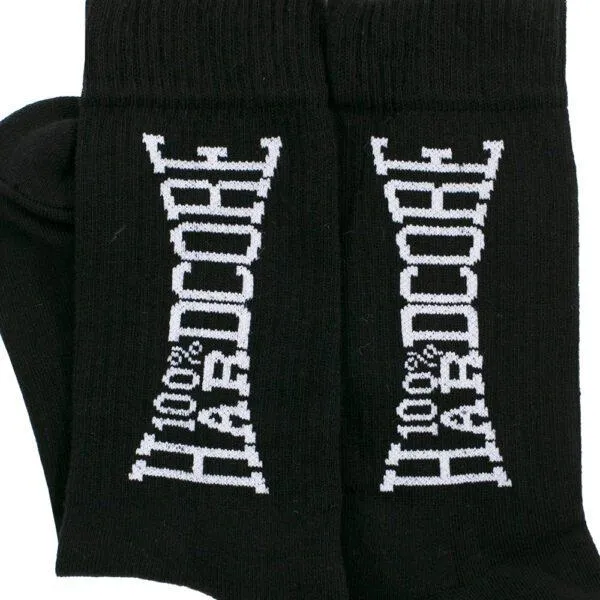 100% Hardcore Sportsocken schwarz