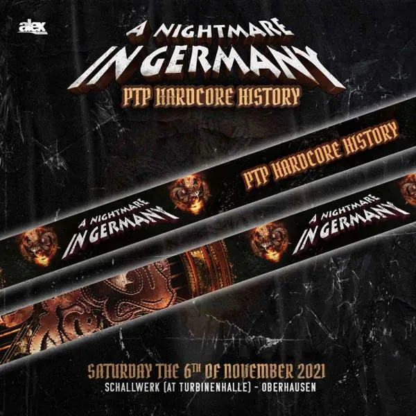 A Nightmare in Germany "PTP Hardcore History" Bändchen