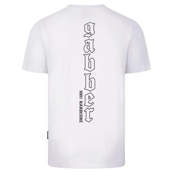 Gabber T-Shirt "Vertical" white