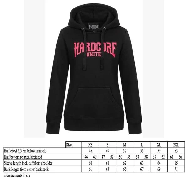 Hardcore United Lady Kapuzensweatshirt "Bobby"