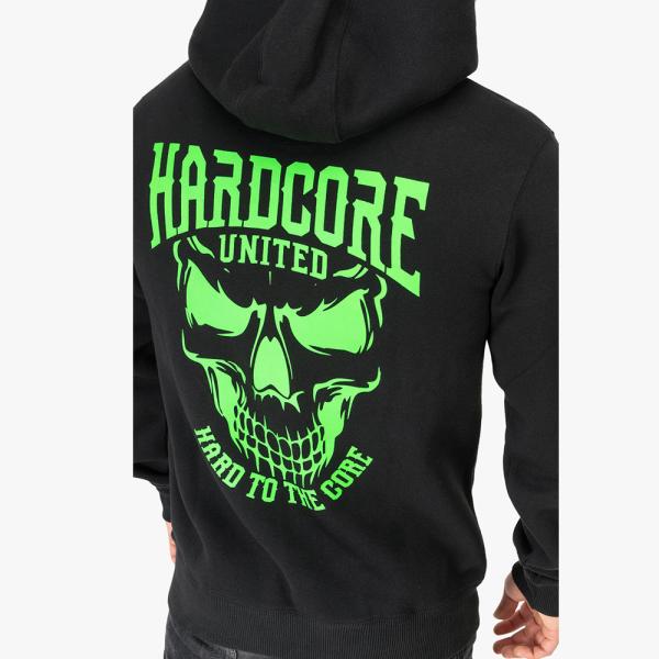 hardcore_united_hoodie_corey_black_logo